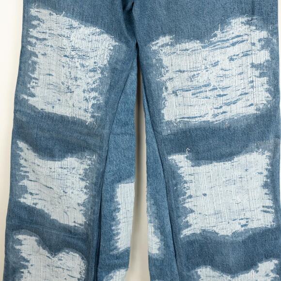 Custom wide leg baggy flared jeans - Picture 7 of 8